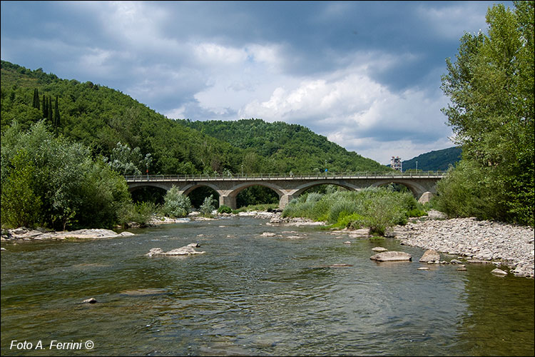 Comune di Castel Focognano: il ponte sull'Arno